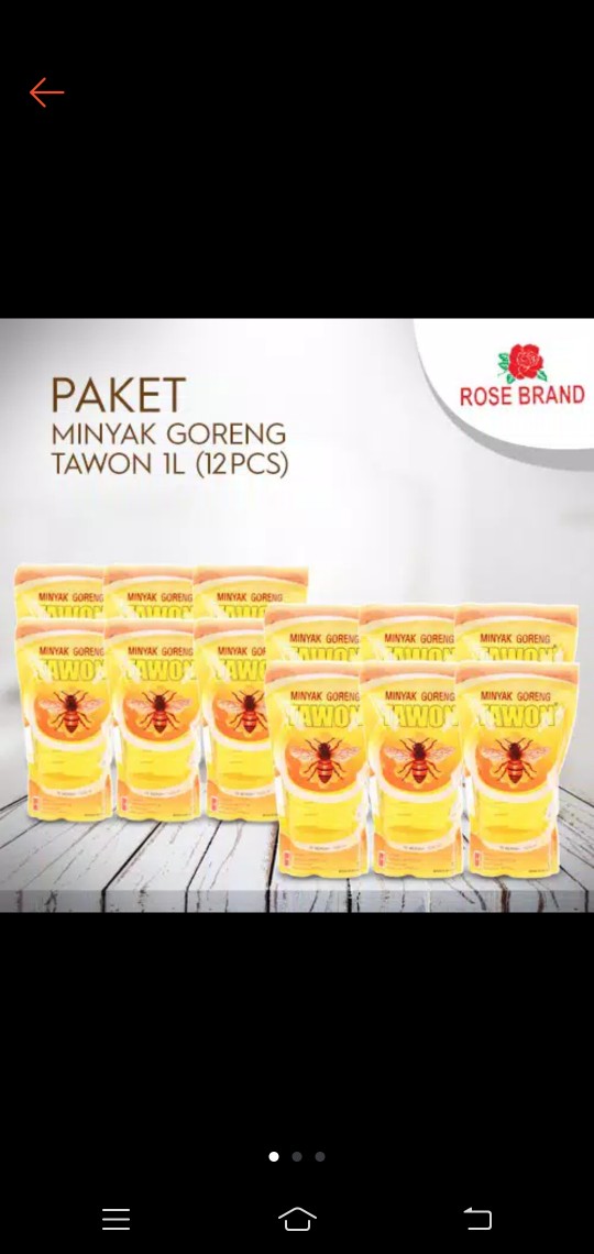 Bundle Minyak Goreng Tawon 1 Liter 1 Dus Indonesia
