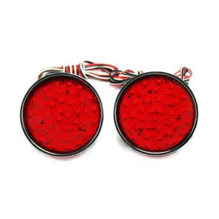 AVANZA VELOZ CHROME LIST LED BUMPER BELAKANG