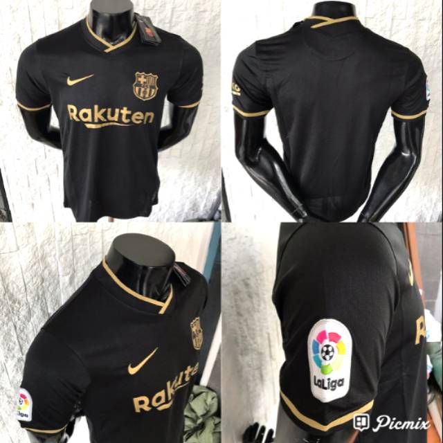 JERSEY BOLA BARCELONA AWAY NEW 2020/2021 GRADE ORI