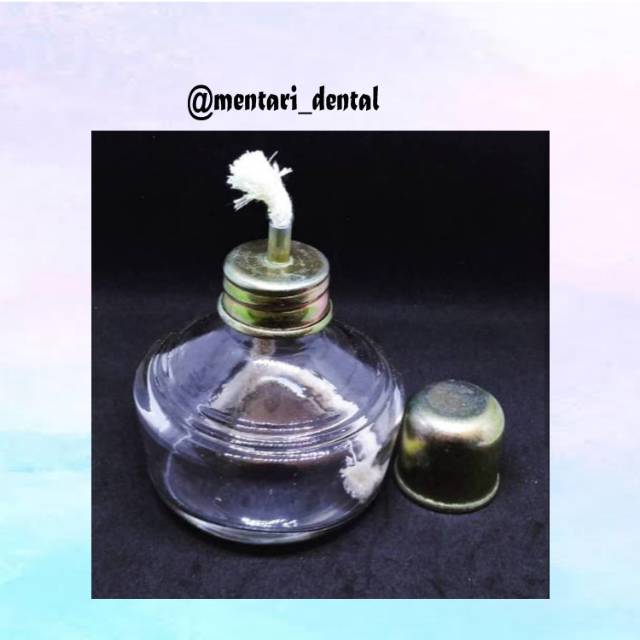 Bunsen spritus / lampu spirtus kaca