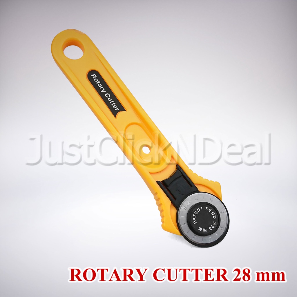 

Rotary Cutter Kain Bulat 28 mm Pisau Pemotong Kain