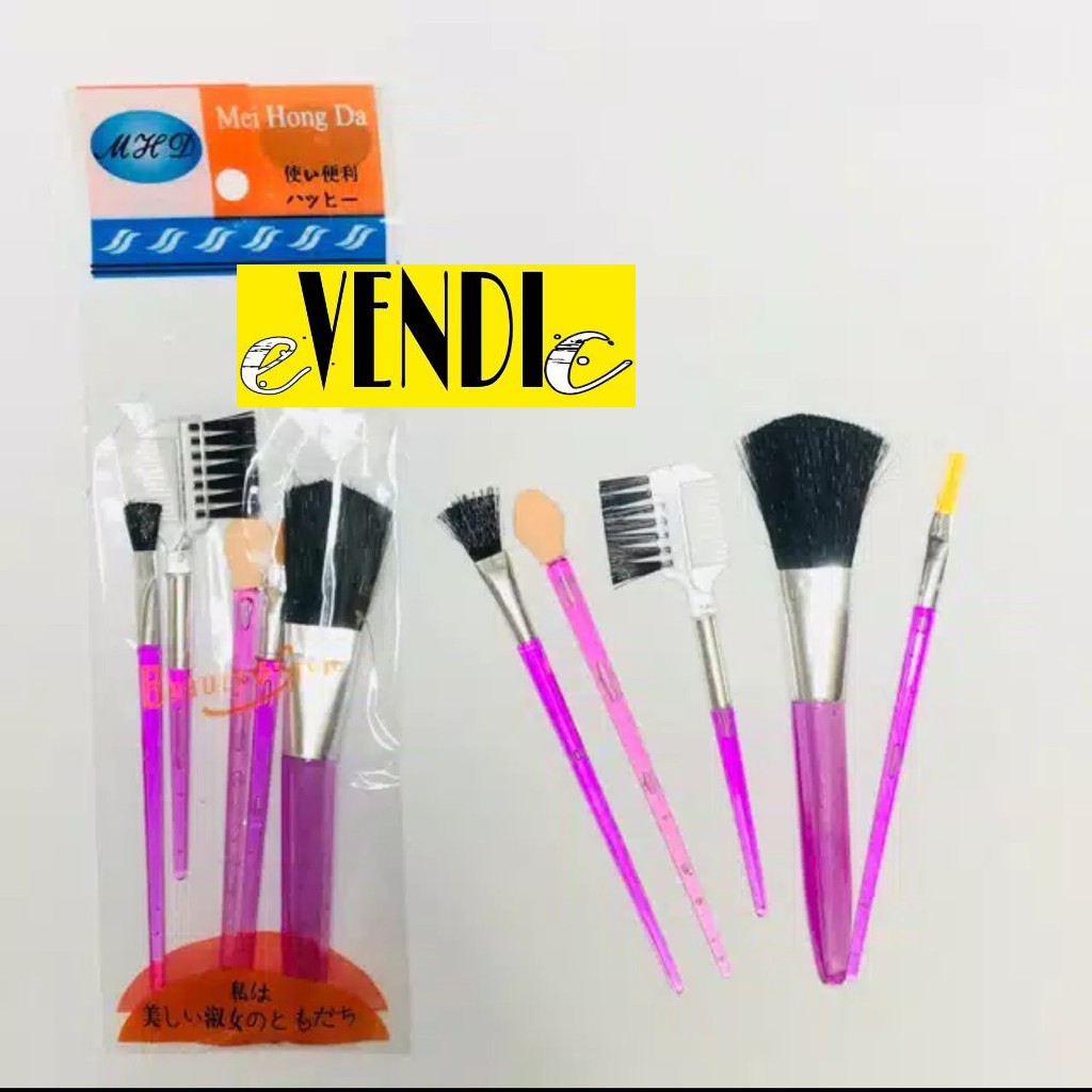 [ isi 5 kuas ] Kuas Makeup Set 5pcs / Make Up Brush