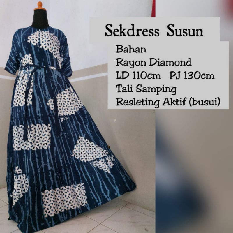 Sekdress / daster susun