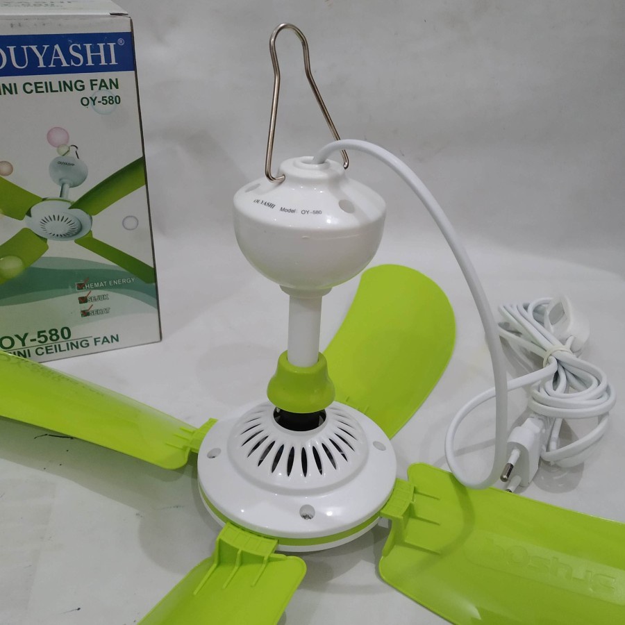 Kipas Angin langit langit Gantung ceiling fan 4 Baling 12w 12 watt