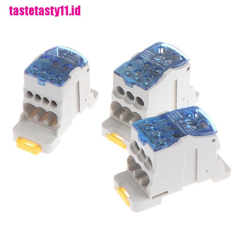 【TTID】UKK 80A/125A/160A 1 in multiple-out distribution box Din Rail Terminal ju