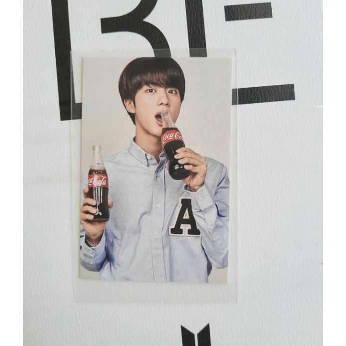 BTS PHOTOCARD COCA COLA (PC JIN)