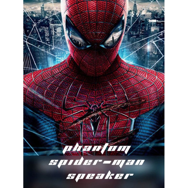 Speaker Bluetooth Super Hero Led Mega Bass Fashion Speaker