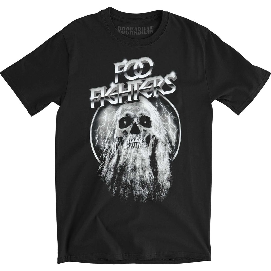Kaos Band FOO FIGHTERS Bearded Skull Official Merchandise T-Shirt - Kaos Dewasa - Kaos Pria - Kaos W
