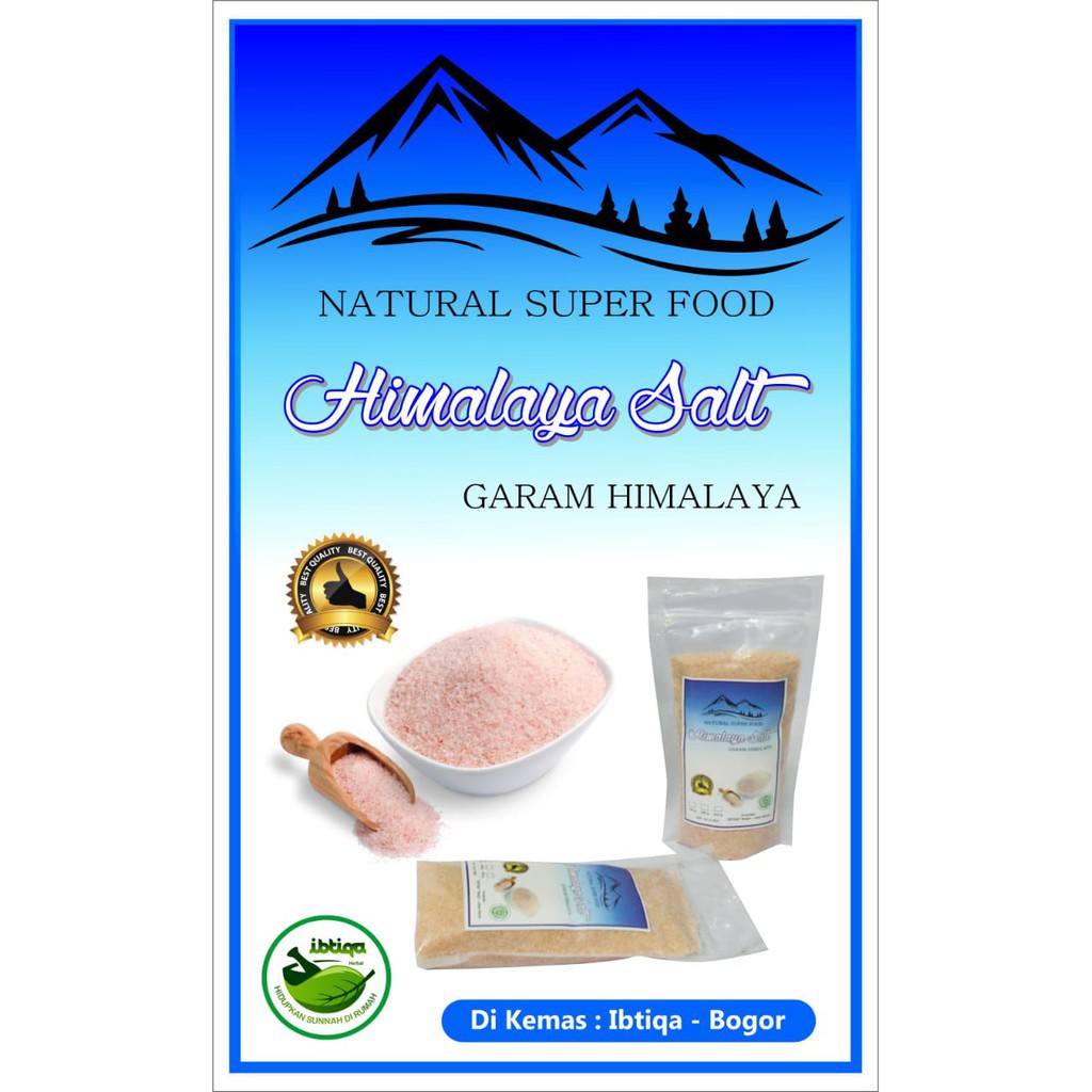 

him salt himalayan salt garam himalaya 500gr asli original termurah