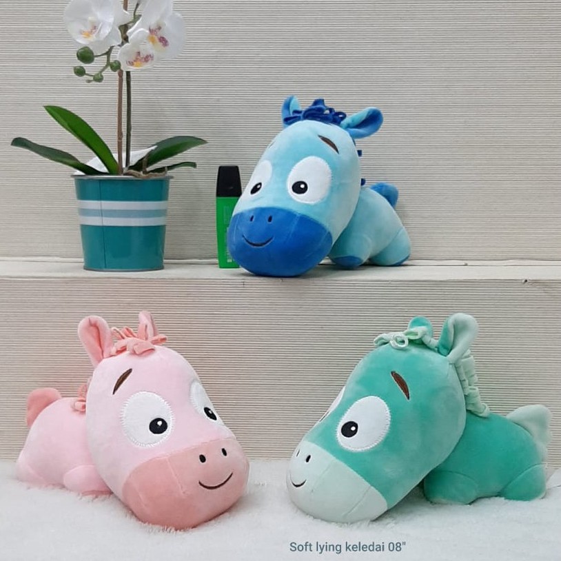 Boneka Keledai 22cm/08&quot;/boneka animal/boneka lucu