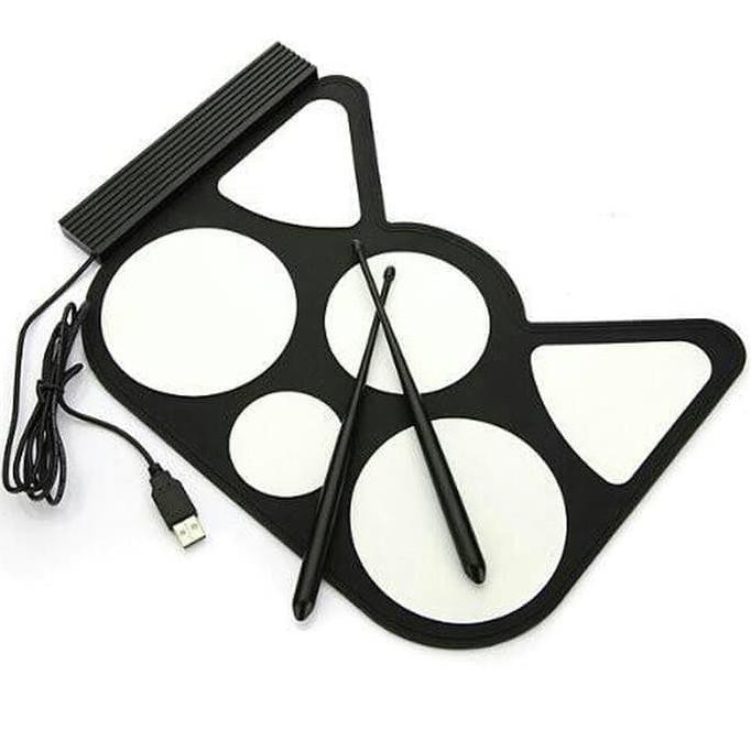Berkualitas Drum Elektrik/Drum Elektrik Usb Roll Up Drum Kit
