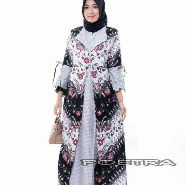 GAMIS BATIK JAZZY MOTIF TENUN SONGKET TRIBAL BIG SIZE JUMBO XXL LD 110