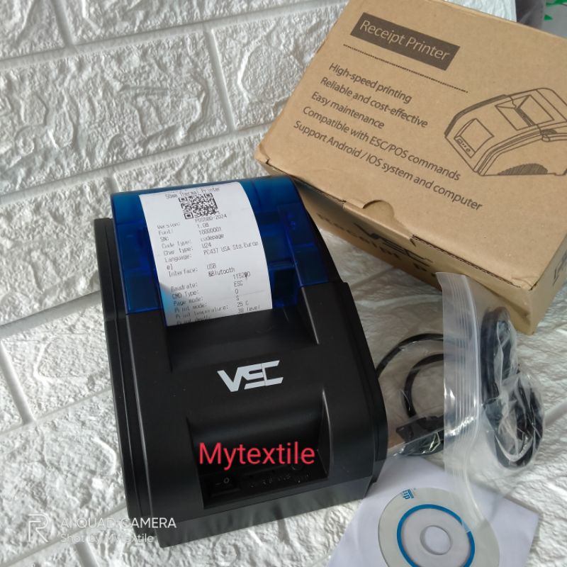 printer kasir / ppob thermal vsc usb bluetooth