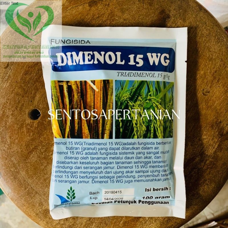 fungisida sistemik triadimenol DIMENOL 15 WG 100gr dari YANNO AGRI SCIENCE