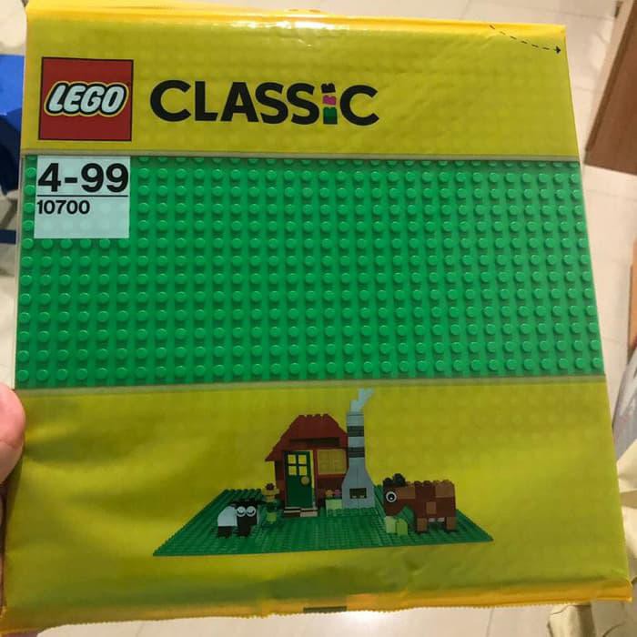 Lego 10700 lego classic baseplate 10700 32x32 green baru original