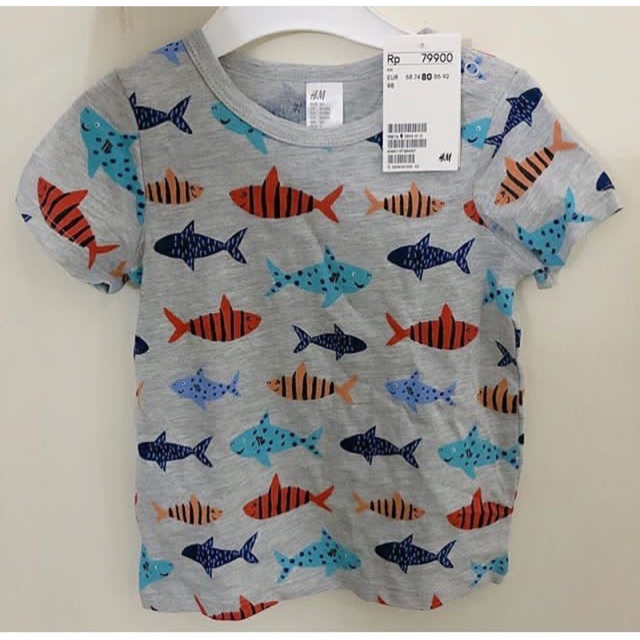 Jual H&M KIDS BABY TSHIRT ORIGINAL STORE | Shopee Indonesia