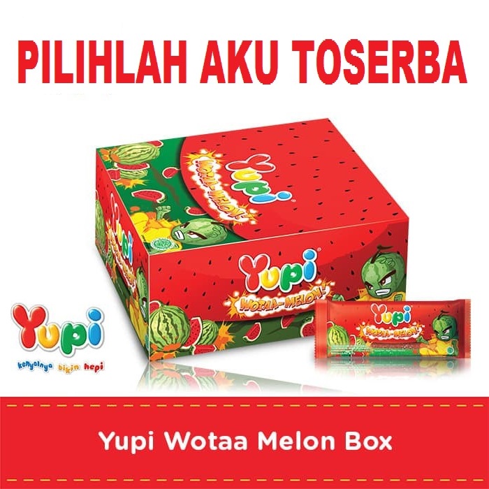 YUPI WOTAAA MELON BOX - (HARGA 1 DUS ISI 12 BOX)