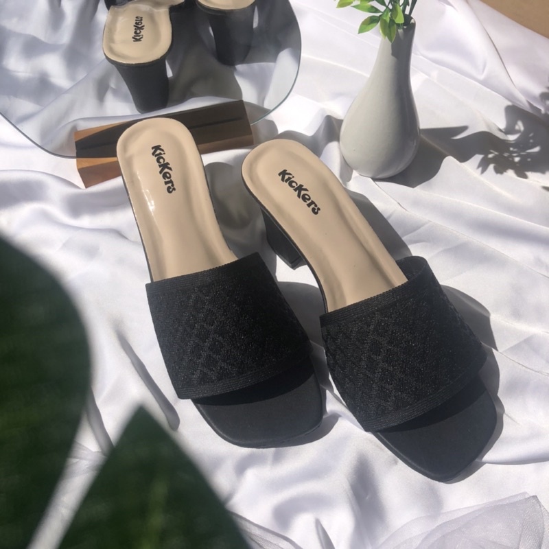 SANDAL HIGHHEELS SLOP RAJUT CEWEK JELLY TERLARIS MASA KINI POPULER HIGHHEELS LINA Sepatu Heels Wanita Selop Formal Cantik Nyaman Sepatu Selop Rajut Hak Tahu Sepatu Sandal Heels Rajut Selop Wanita/Sandal Dixie Rajut/Sendal Selop Kokop Rajut