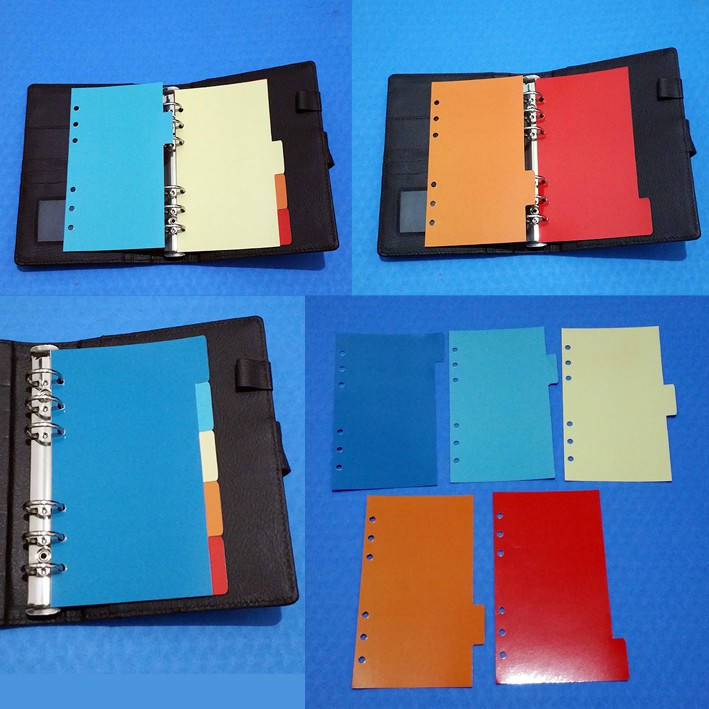 

Pembatas binder organizer warna-warni murah