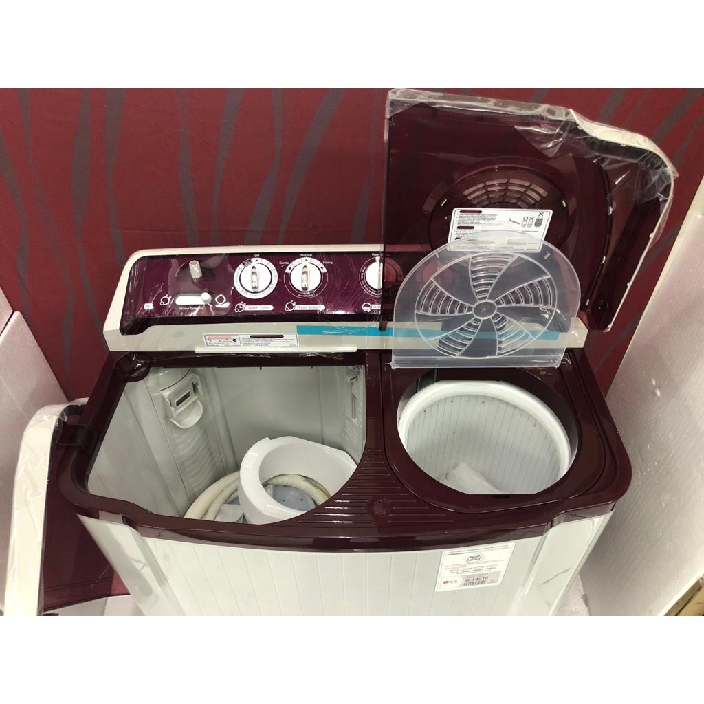 MESIN CUCI 2 TABUNG LG 9KG P9050R / P 9050RTB / P9050R 9KG TWIN TUBE