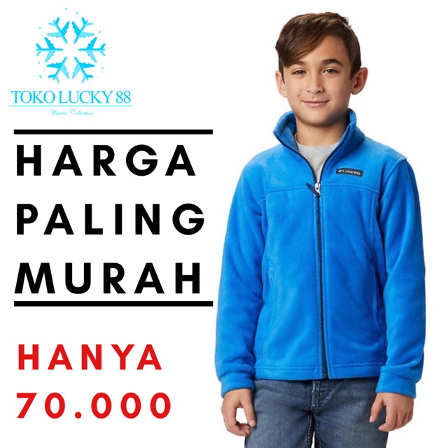 IMPORT Jaket Columbia Anak Winter Jacket Kids Musim Dingin Original