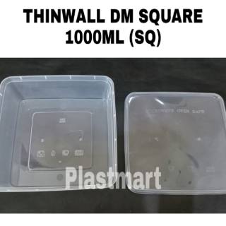 Thinwall DM / kotak makan (SQ / SQUARE) | Shopee Indonesia