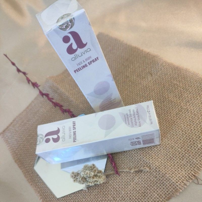 alluvia peeling spray