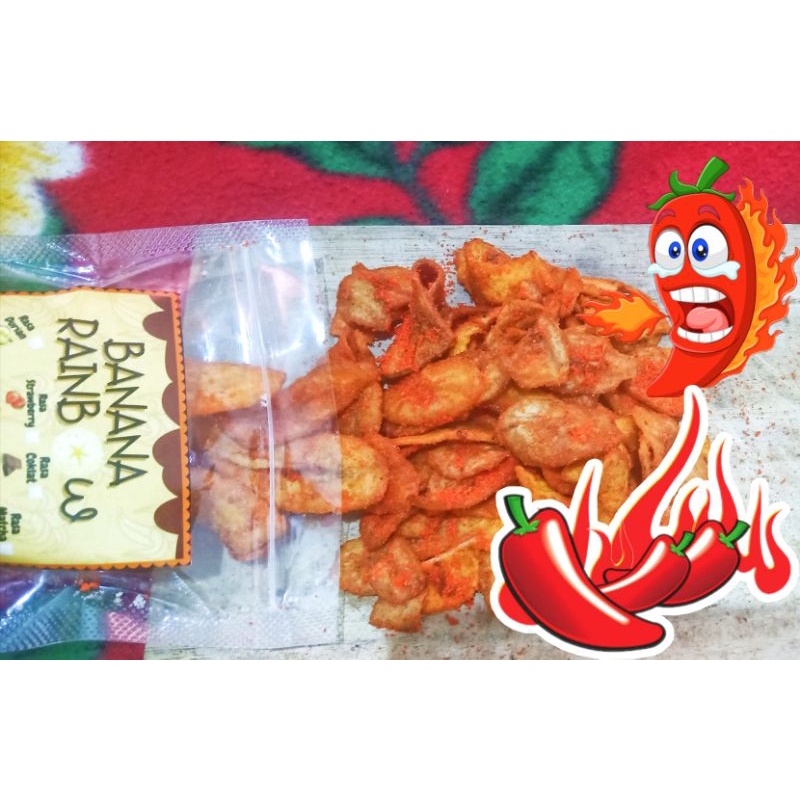 

kripik pisang pedas balado,.isi lebih banyaakk,.