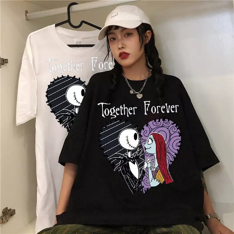 KAOS OVERSIZE JUMBO FOREVER/LD 110 CM/XL/T-SHIRT/ATASAN WANITA/COD/TERMURAH/TERBARU/TERLARIS