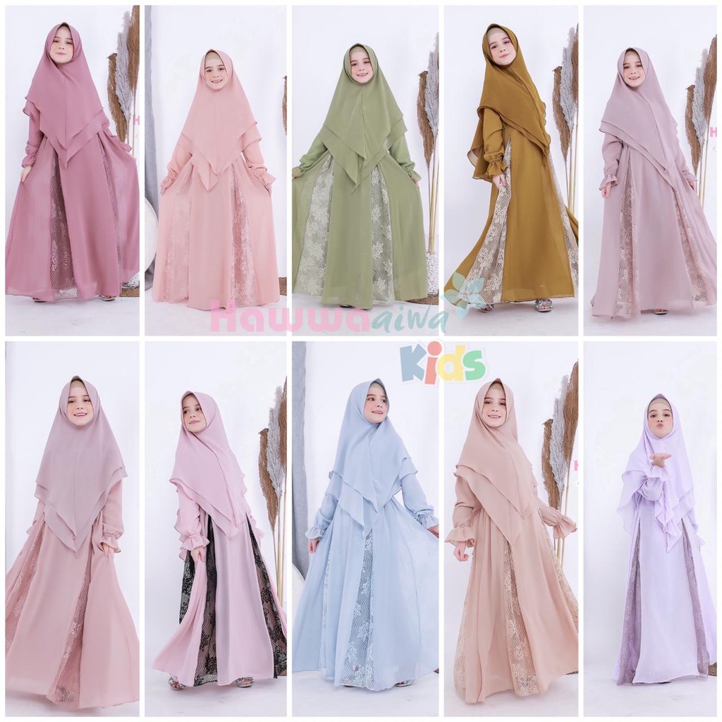 Gamis Anak Sakira by Hawwa Aiwa Kids