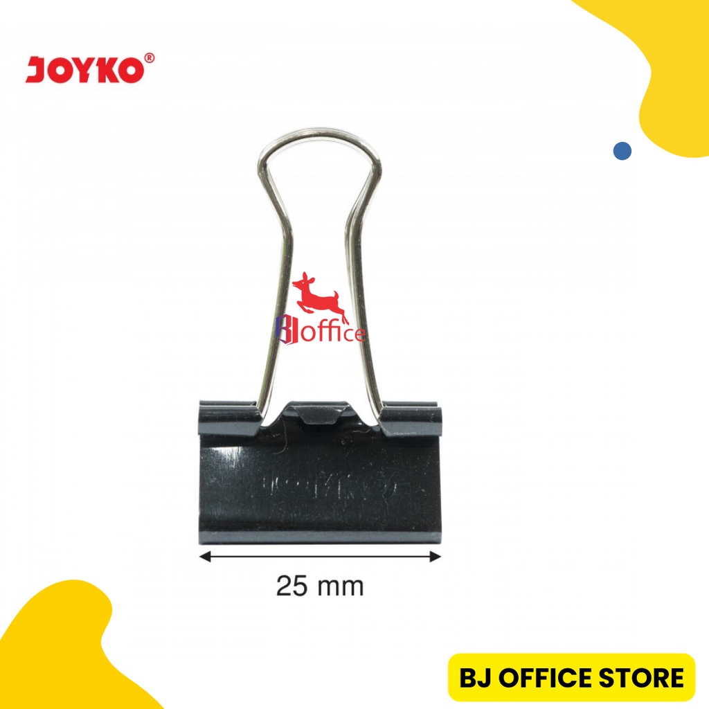 

Joyko Binder Clip No 111 25mm Penjepit Dokumen Sedang (Isi 12pcs)