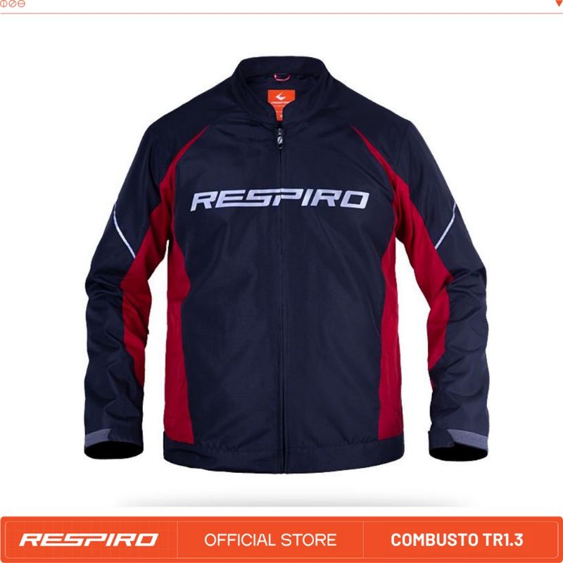 JAKET MOTOR RESPIRO COMBUSTO TR1.3 | JAKET MOTOR HARIAN ANTI ANGIN PRIA WANITA