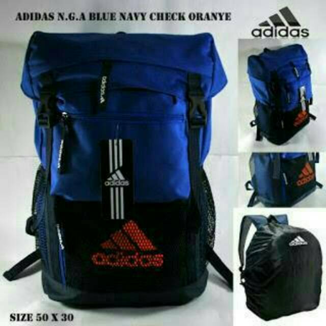 MULTIFUNGSI TAS RANSEL TRAVEL BACKPACK ADIDAS