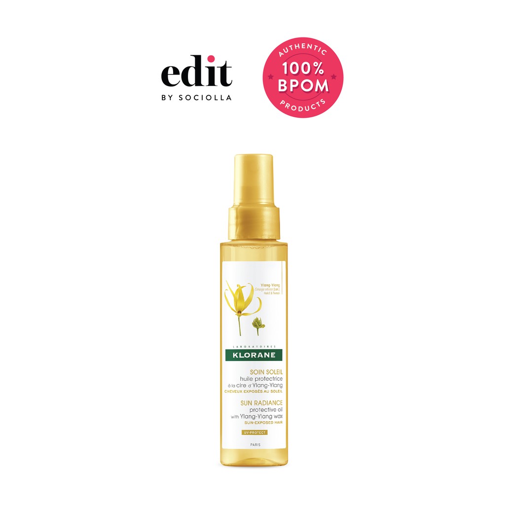 

Klorane Sun Radiance Protective Oil With Ylang Ylang Wax Edit