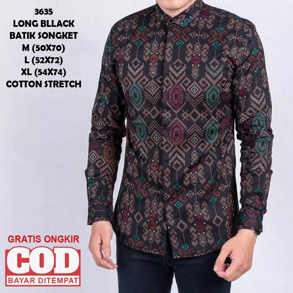 New Arrival Distro Batik Pria Bordir Sogan Hrb026 Batikaf Notoarto Batik Ipnu-ipnu Hem Pria Bel