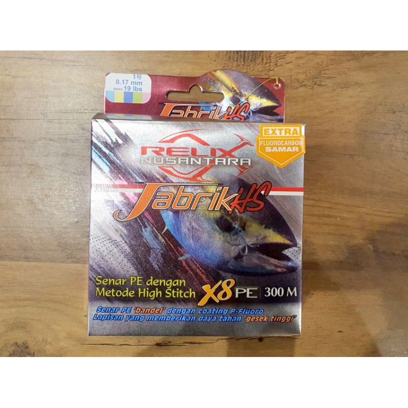 Senar PE Jabrik HS Relix Nusantara PE 1