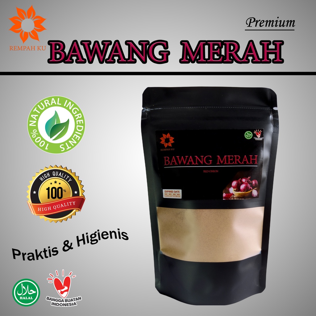 

Bawang Merah Bubuk 50gr Onion Powder Murni
