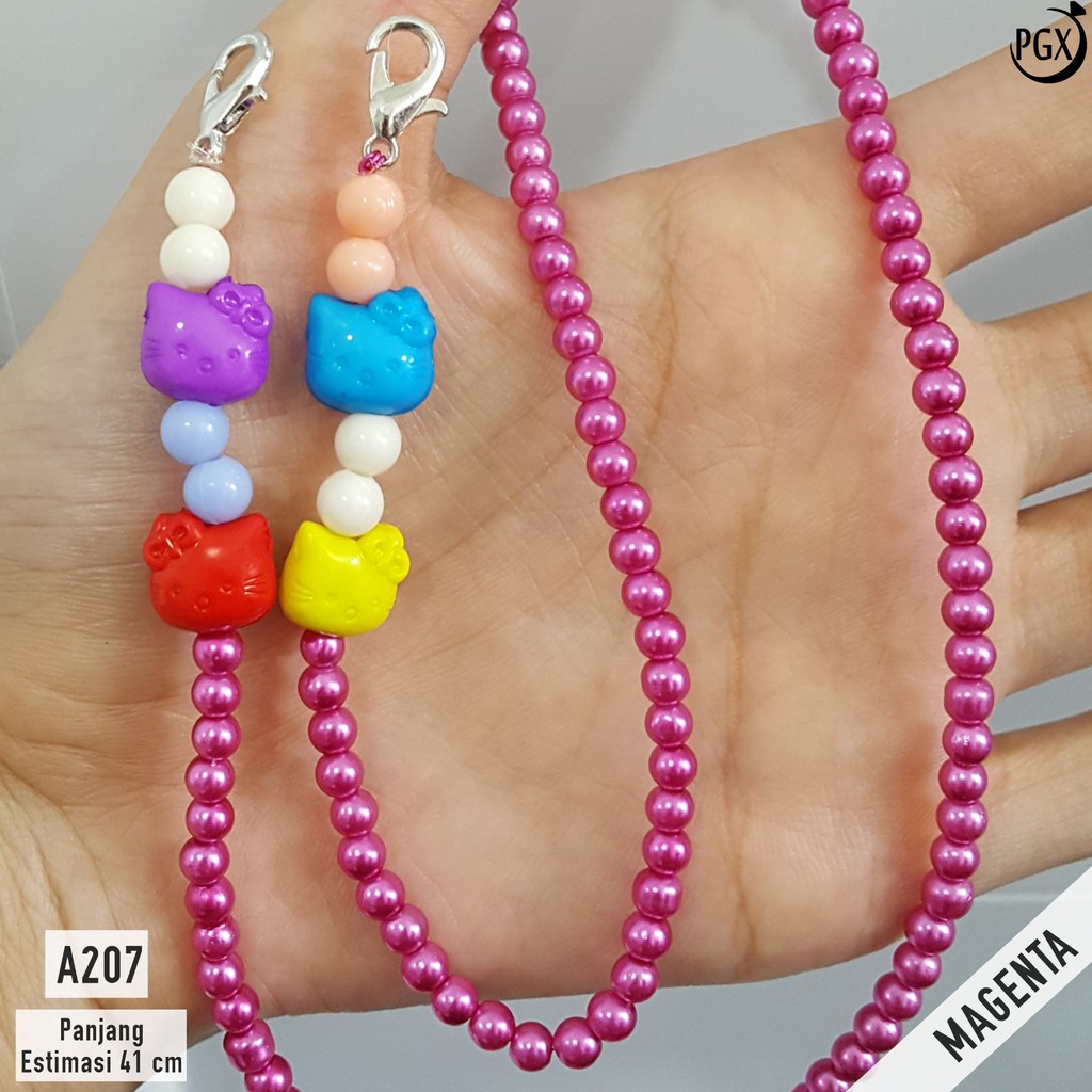 PGX Strap Masker Anak - Kalung Masker Anak - Tali Masker Anak Mutiara Karakter A207