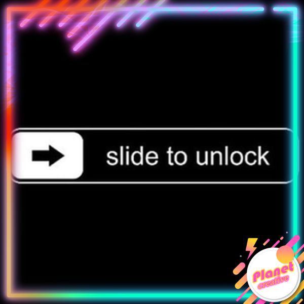 Sticker Handle Mobil Silde To Unlock Warna Putih
