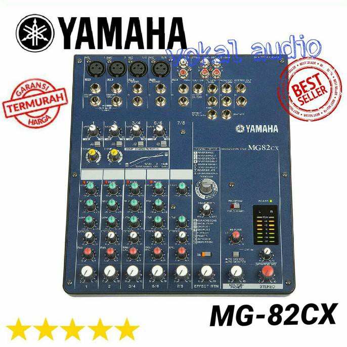 Sale Mixer Yamaha Mg 82 Cx -8 Channel