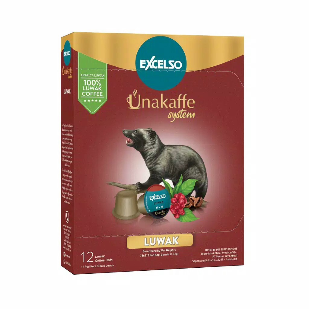 

Kopi Kapsul Luak Excelso Unakaffe
