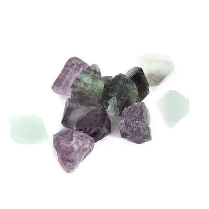 Natural Fluorite Quartz Crystal Stone (1pc)