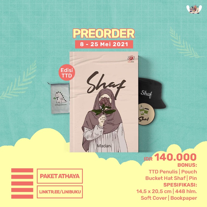 

FLASH SALE!!! PO NOVEL SHAF KARYA IMA MADANI TERMURAH