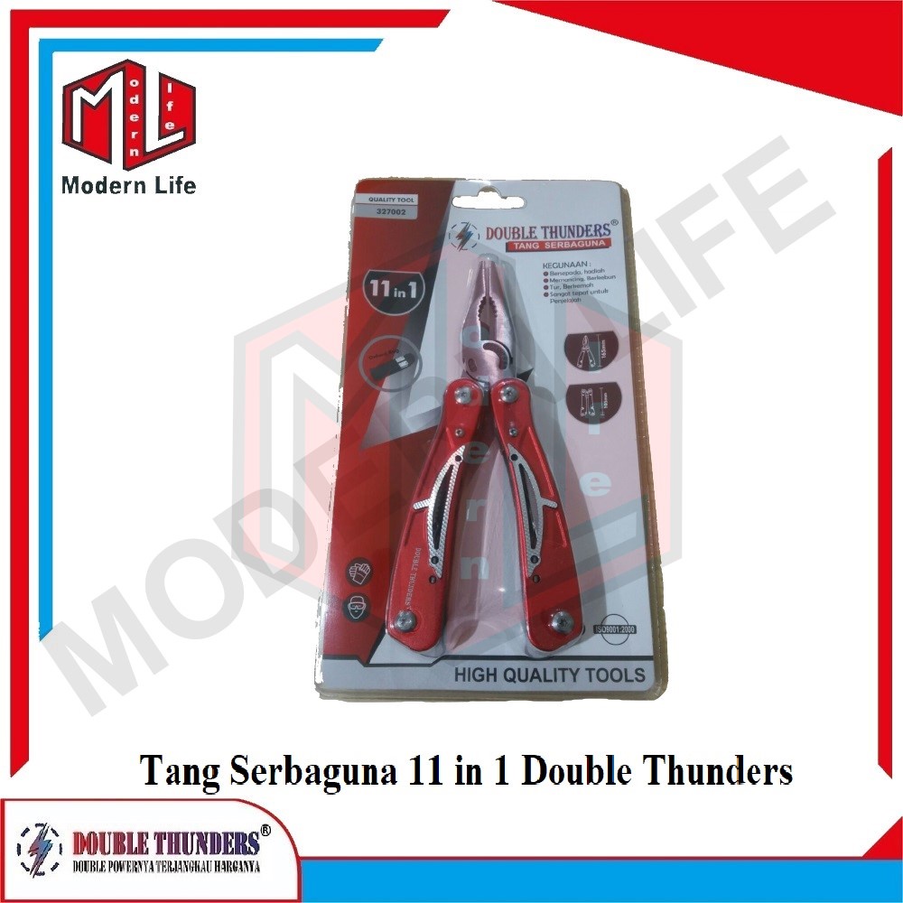 Tang Serbaguna 11 in 1 / Tang Multi Fungsi 11 in 1 Double Thunders HIGH QUALITY