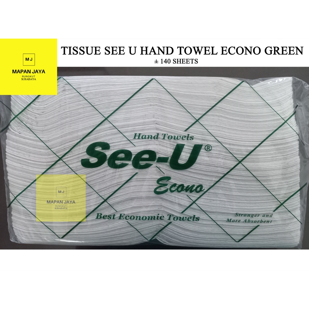 Tissue Hand Towel See U Econo Green