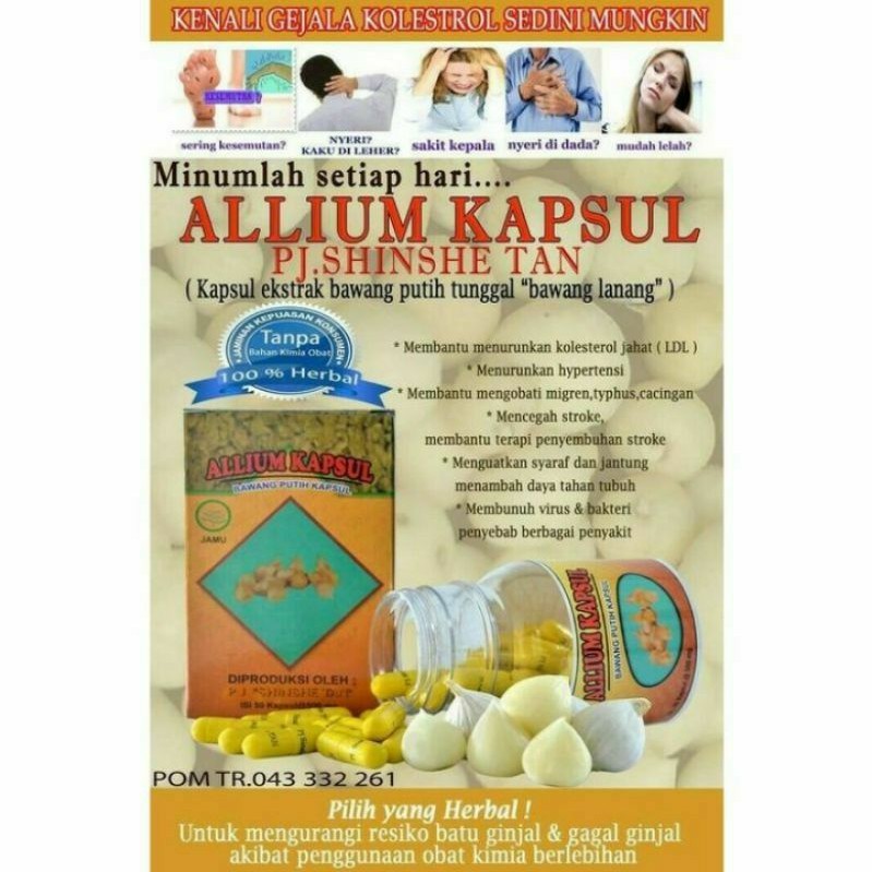 

allium kapsul bawang putih