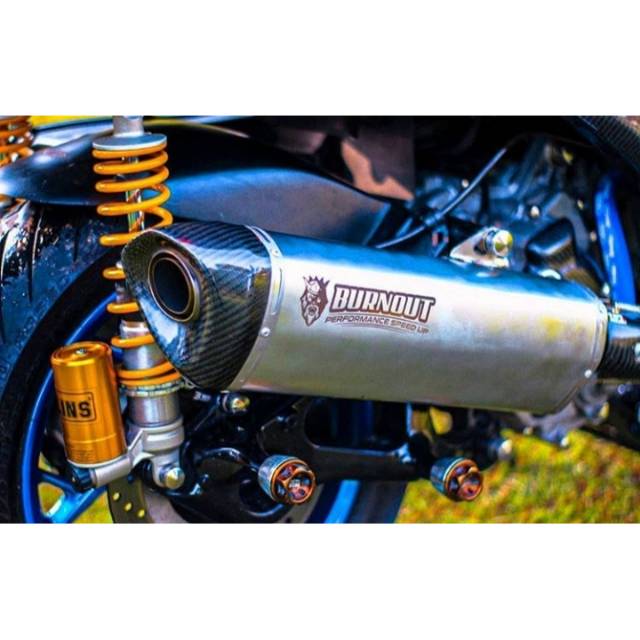 Burnout Exhaust || Fullsystem XMAX Akra