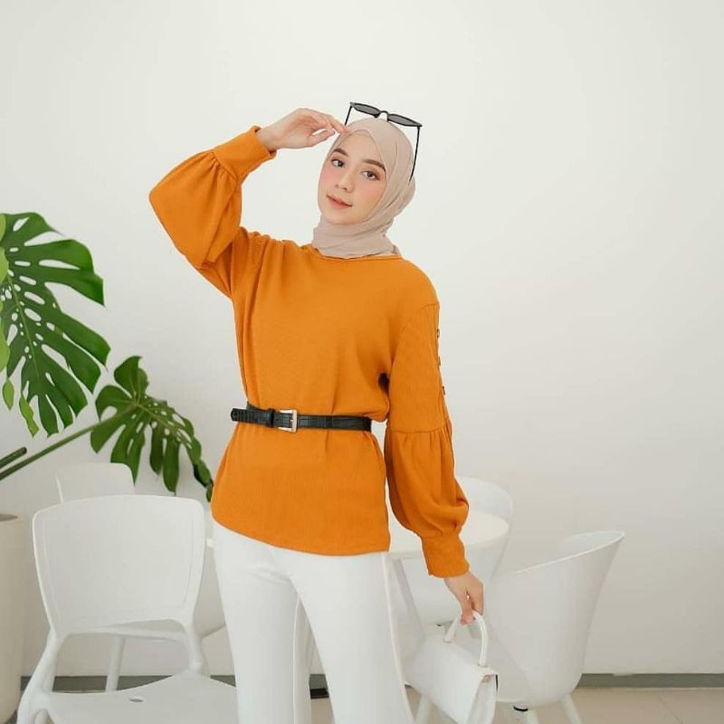 Grosir Lucy Top Blouse Elegan