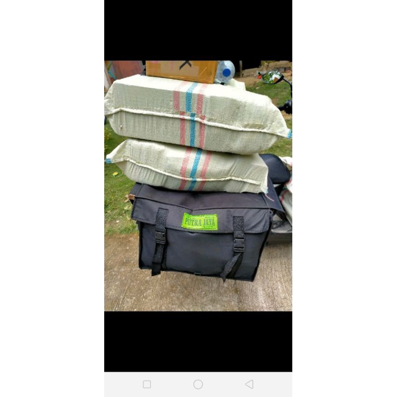 Tas Pos PUTRA JAYA SUPER JUMBO/ Tas Motor SUPER JUMBO XXL Paling Besar / Srandul / Rengkek / Kurir