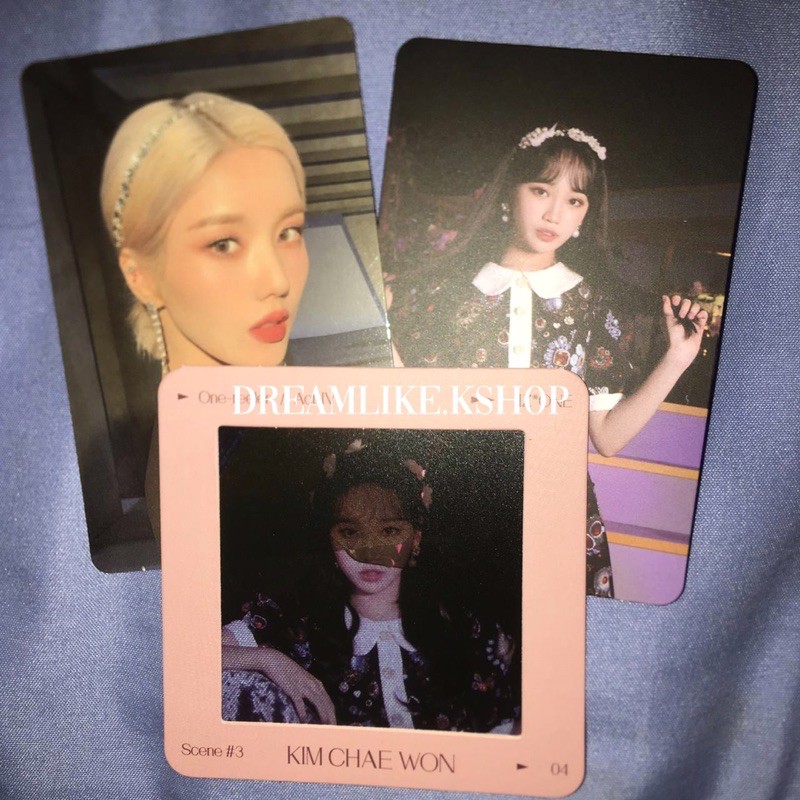 IZONE ONE REELER CHAEWON EUNBI AR PHOTOCARD/POB/PHOTOFILM